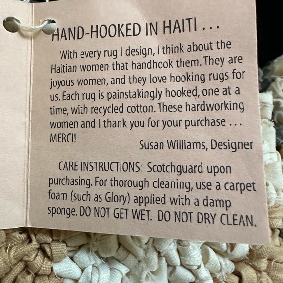 Hand hooked in Haiti Christmas stockings - Picture 4 of 8